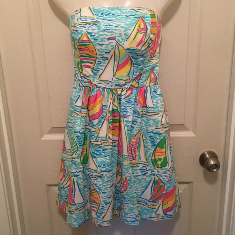 Lilly Pulitzer You Gotta Regatta Lottie Dress HG - Picture 12 of 12